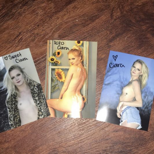Signed photo mailed to you