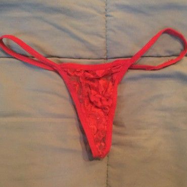 Red G String Thong Style Pantie