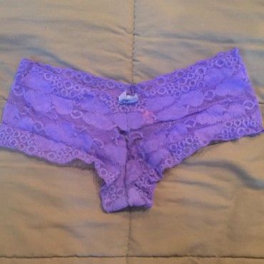 Purple Lace Cheeky panties