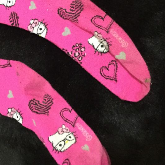 Hello Kitty Knee High Socks