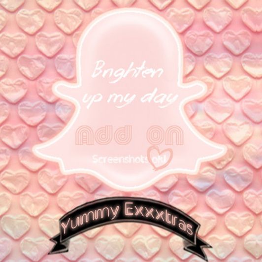 Snapchat Add on: Brighten up my Day