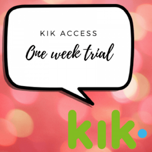 1 Week Trial kik Access