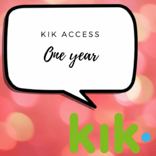 1 Year kik Access