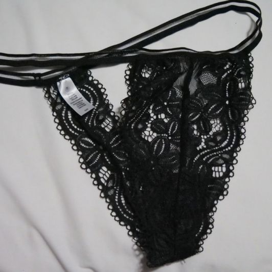 Black lacey panties