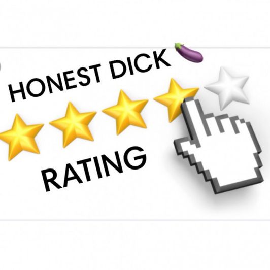 Rate And Review Your Dick Pics