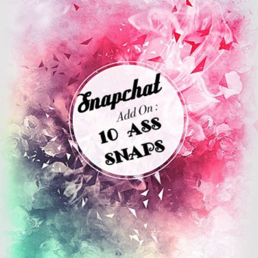 Snapchat: 10 Ass Snaps
