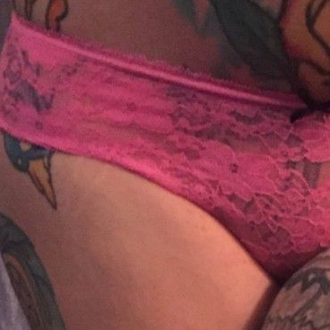 Hot Pink Lace Panties