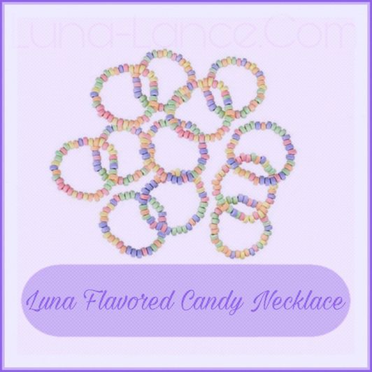 Luna Flavored Candy Necklace