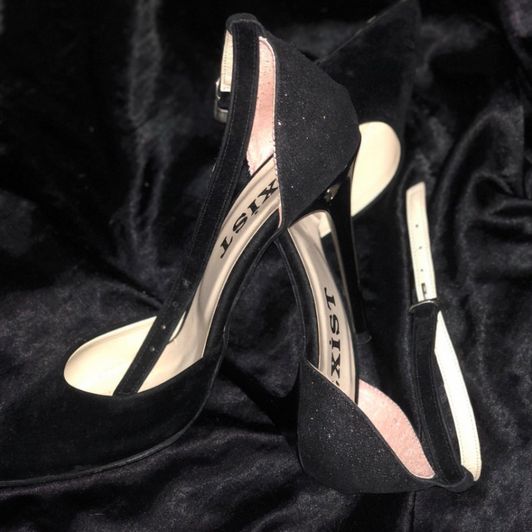 Stiletto Shoes with ankle strap
