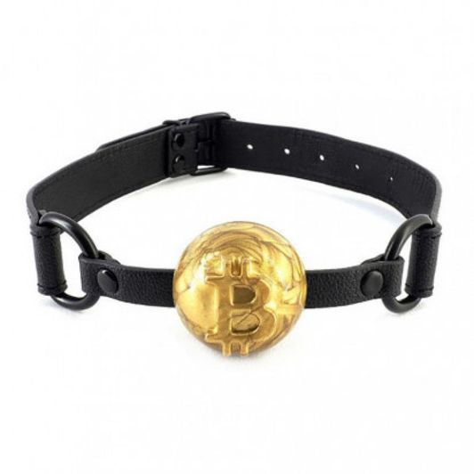 Gift me a Bitcoin Ball Gag