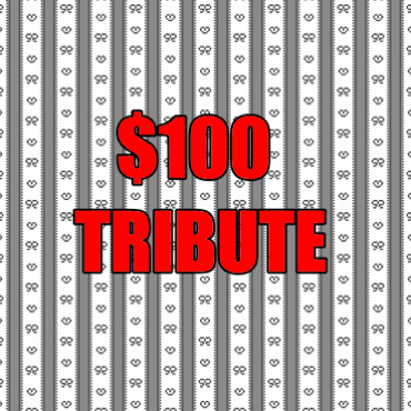 100 dollar tribute