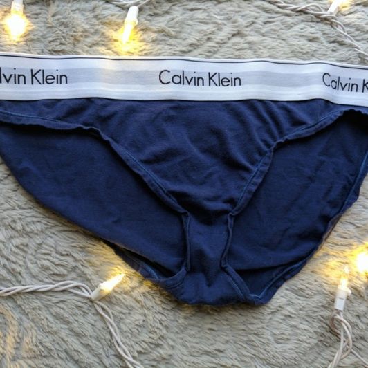 Navy Blue Calvin Klein Brief Panties