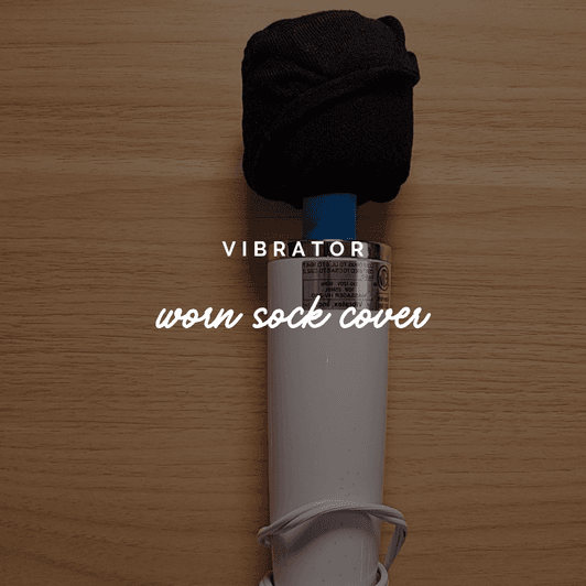 Vibrator Worn Sock Cover