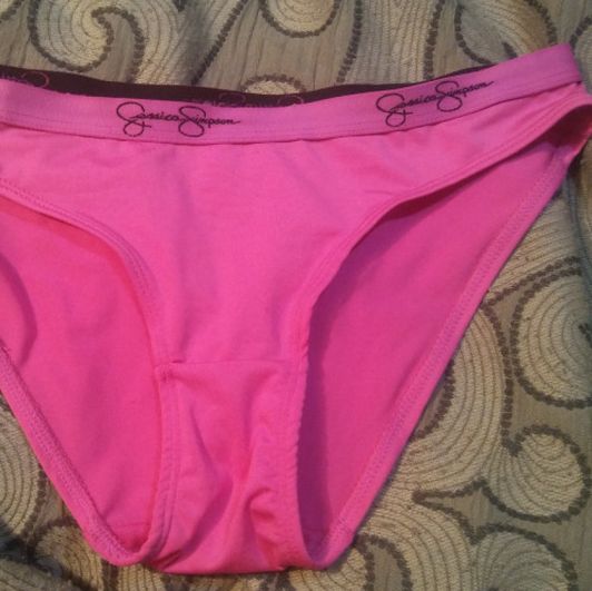 Pink Jessica Simpson panties