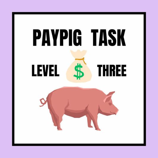 Paypig Task Level 3