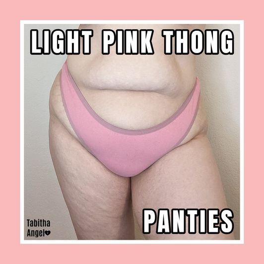 Panties Light Pink Thong