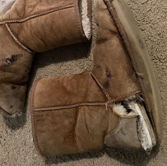Well Worn Old Uggs From 10 years of Love