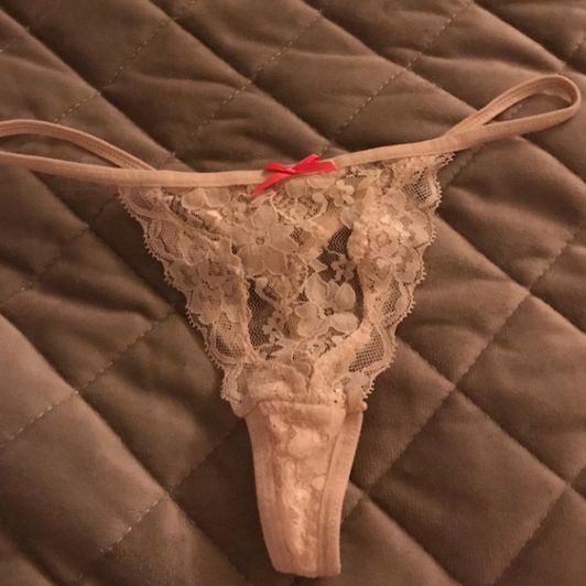 Cum stained thong
