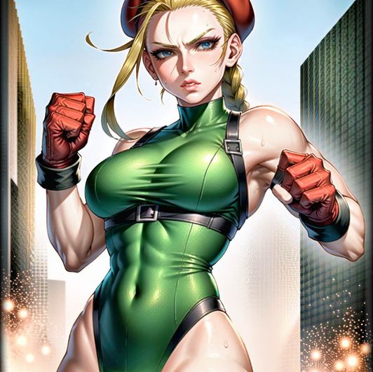 Cosplay Cammy  from Street Fighter