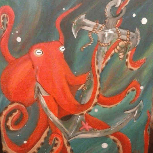 Octopus on Anchor