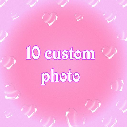 10 custom photo
