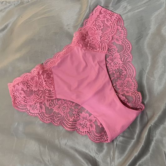 Dirty Pink Lace silky panties
