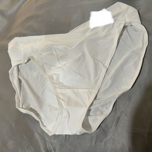 Dirty White gym panties