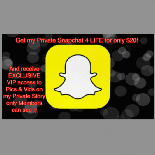 My Private Snapchat!