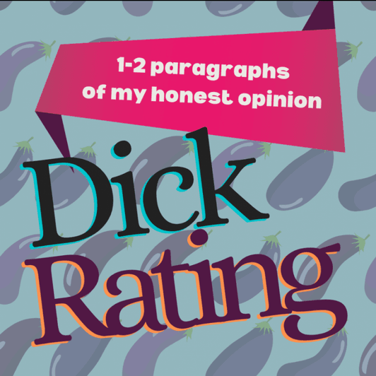 Dick Rating in paragraph form