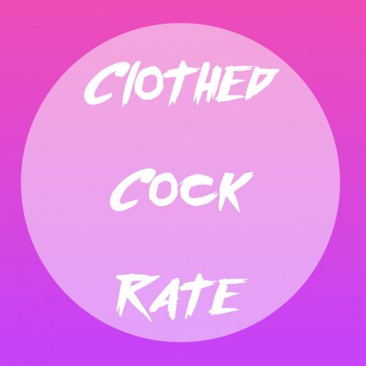 clothed cock rate