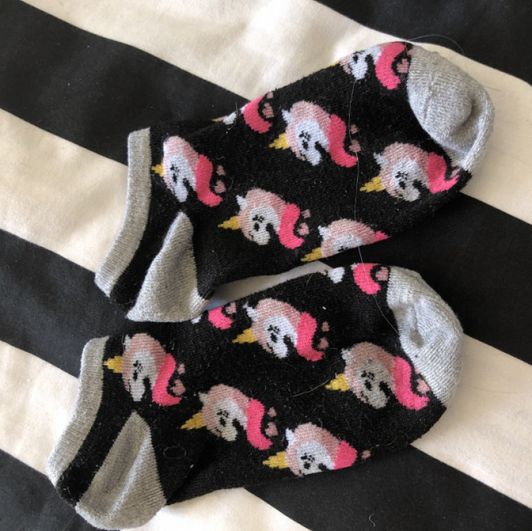 Black Unicorn socks