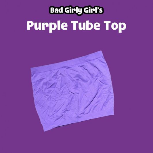 Purple Tube Top