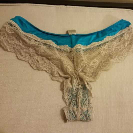 Gold and Teal Panty