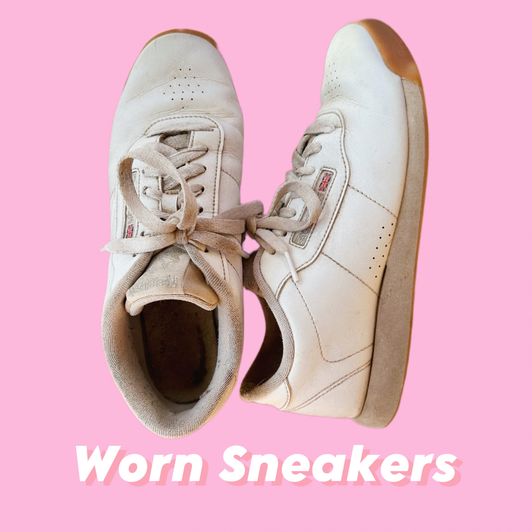 Worn Sneakers