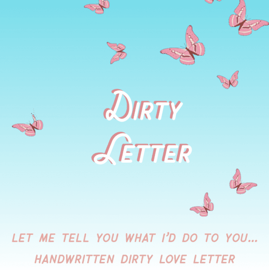 Dirty Handwritten Love Letter