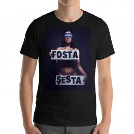 FOSTA SESTA Facebook Blindfold TShirt