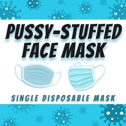 Pussy Stuffed Face Mask