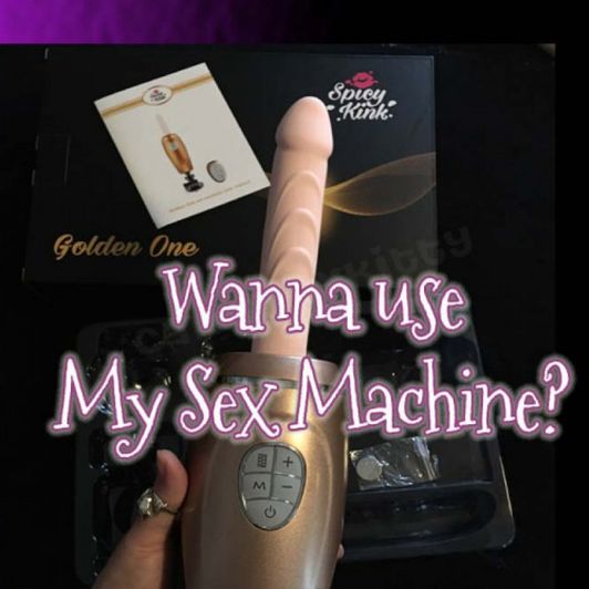 My first Portable Sex Machine
