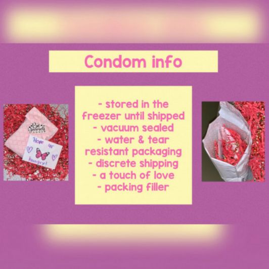 3 Used Condoms