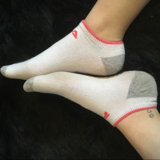 White Sporty Socks