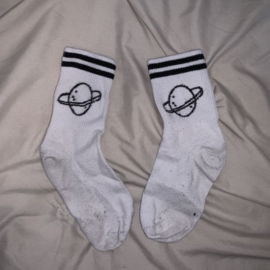 crew socks: planets