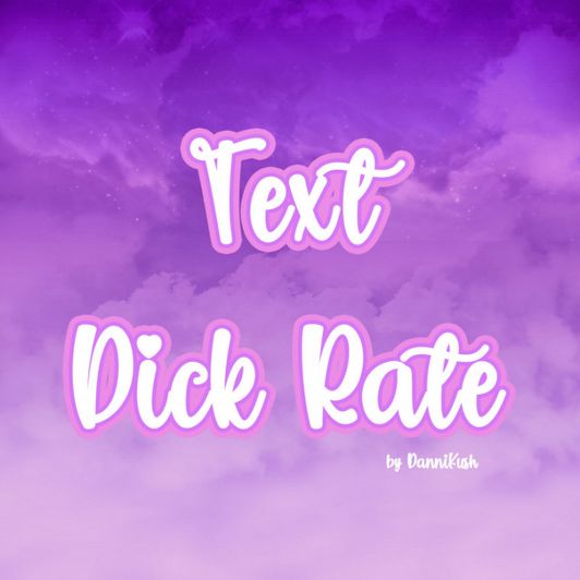 Text Dick Rate