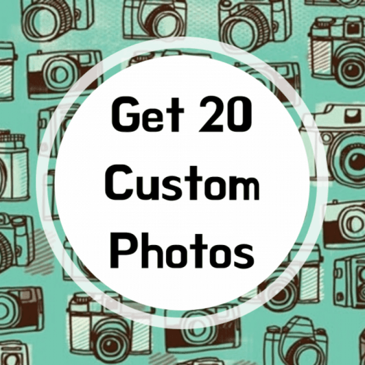20 Digital Custom Photos