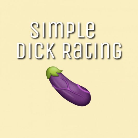 Simple Dick Rating