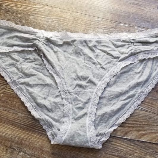 Grey Cotton Panties