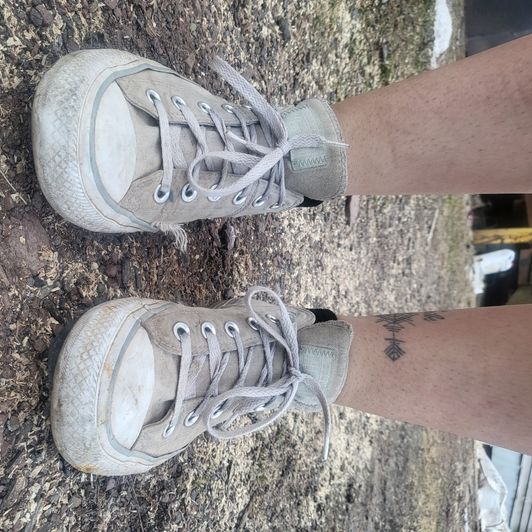 Ruined OLD converse