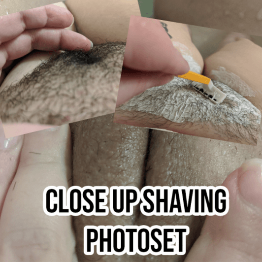 Close Up Shaving Photoset