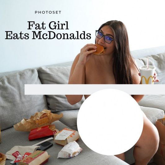 Fat Girl Eats McDonalds