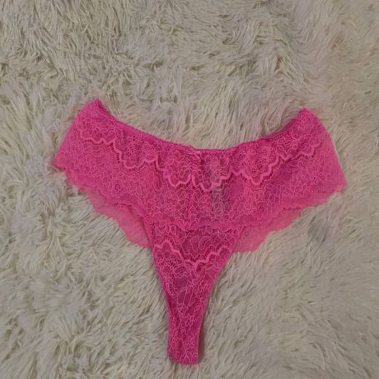 Used Victoria Secret Panties Pink