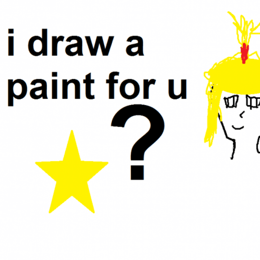 i draw a paint picture for u